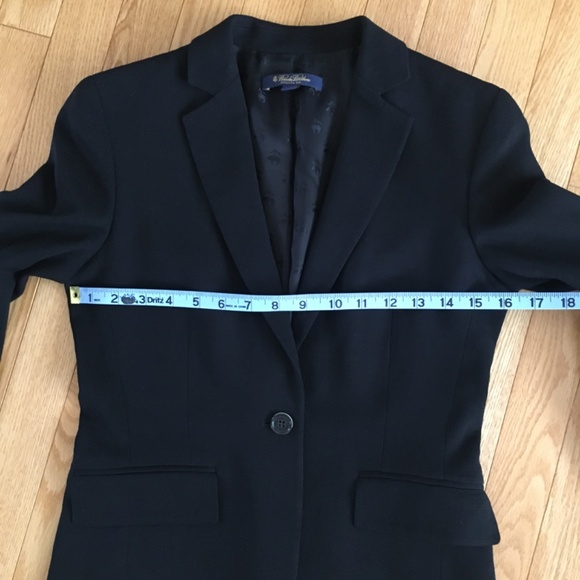 Brooks brothers stellita fit blazer wool silk blend sz 0 - Picture 4 of 10